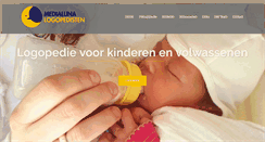Desktop Screenshot of medialunalogopedisten.nl